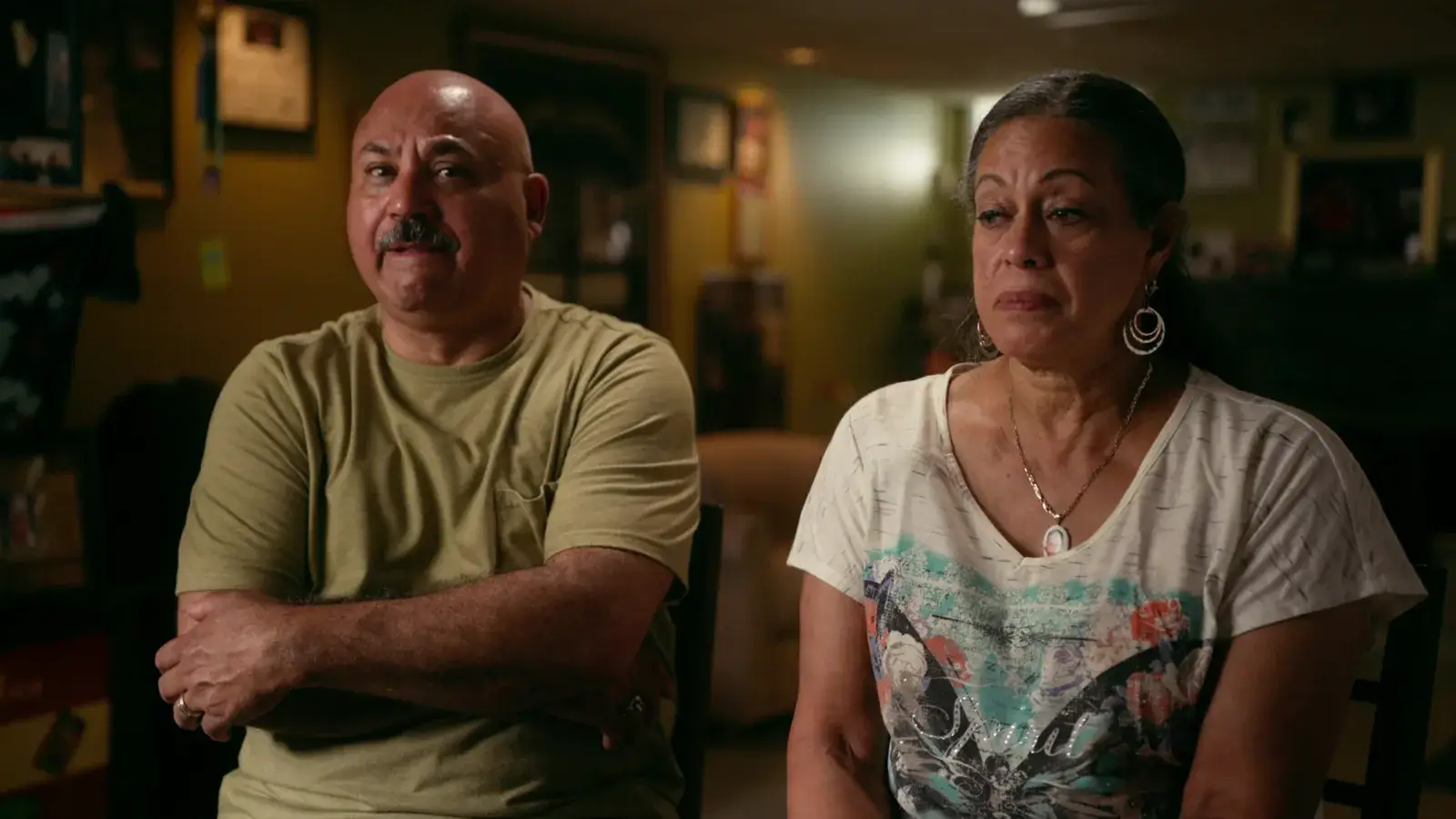 Henry Rivera Sr. and Migdalia Rivera during their RAID documentary interview
