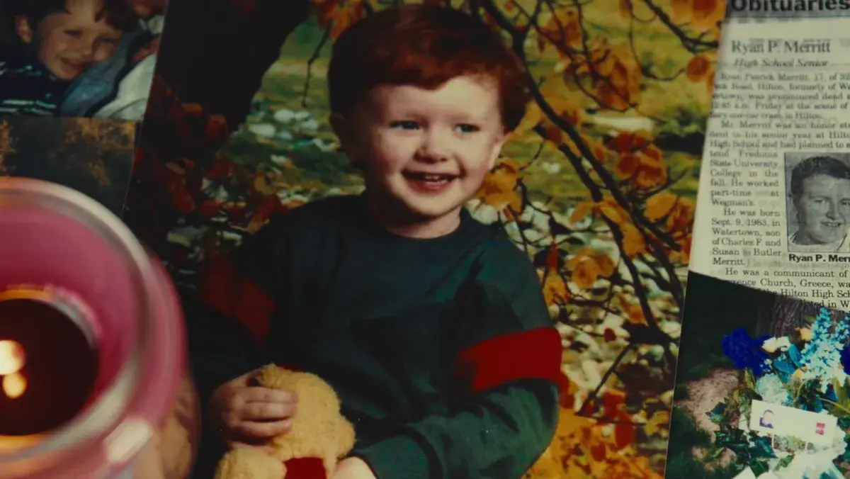 Childhood photo of Ryan Merritt